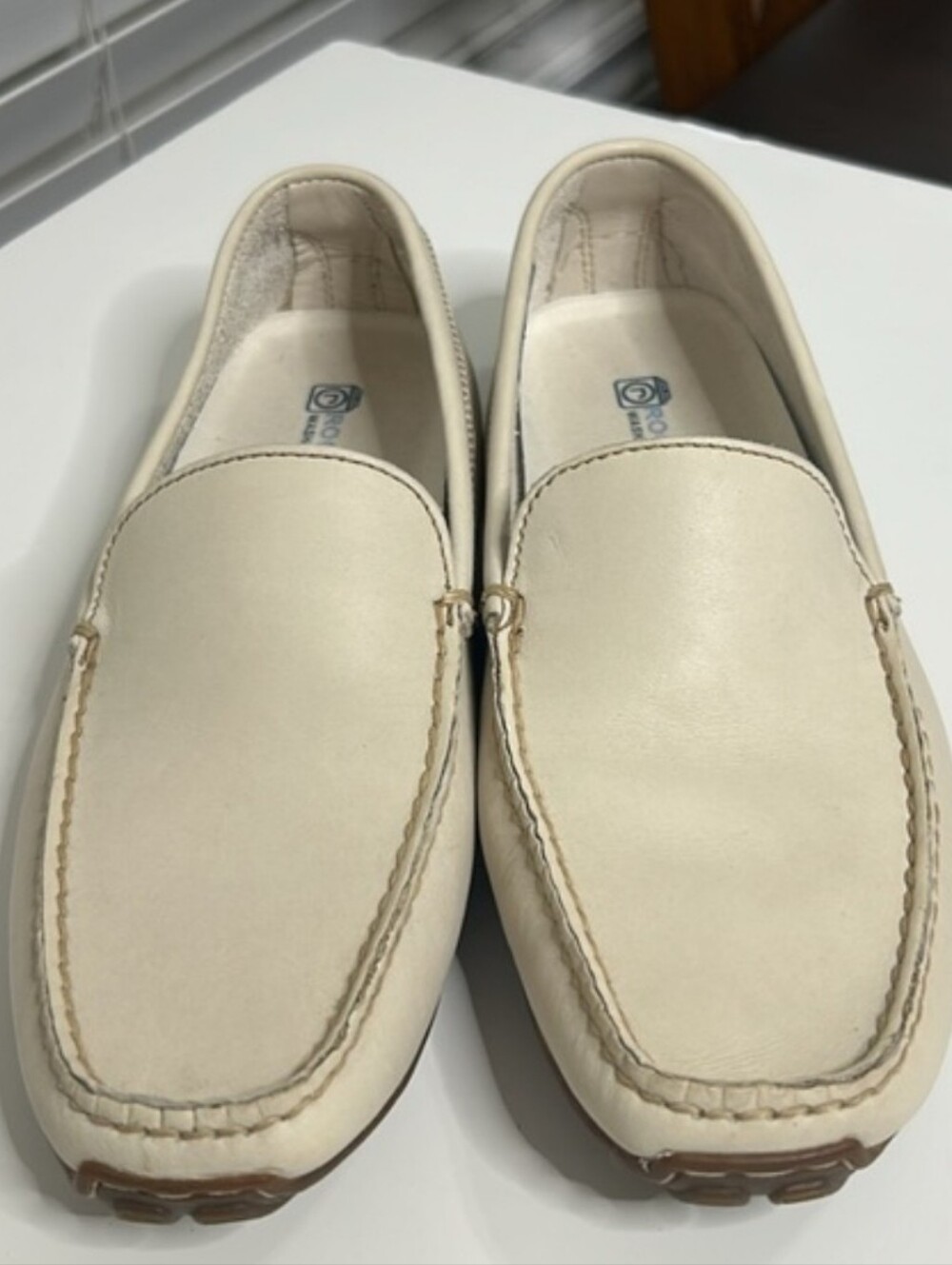 ROCKPORT Venetian  Washable Leather Driving Mocassin Loafer
